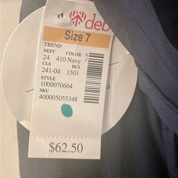 FORMAL DRESS by DEB Navy Blue - Picture 7 of 13